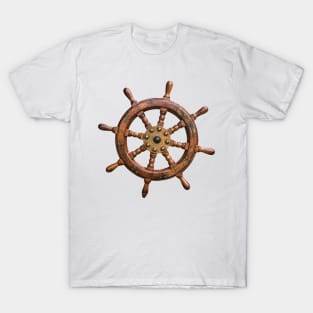 Vintage Ships Wheel T-Shirt